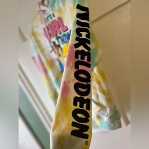 Nickelodeon Girls Tye-Dye Sweater Rugrats Pullover Hoodie